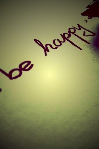 ... be happy ... обои