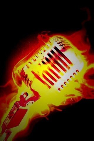On fire! обои