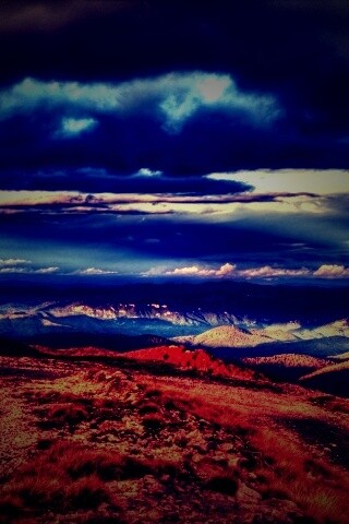 Горы в HDR обои