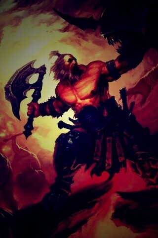 Варвар из Diablo 3 обои