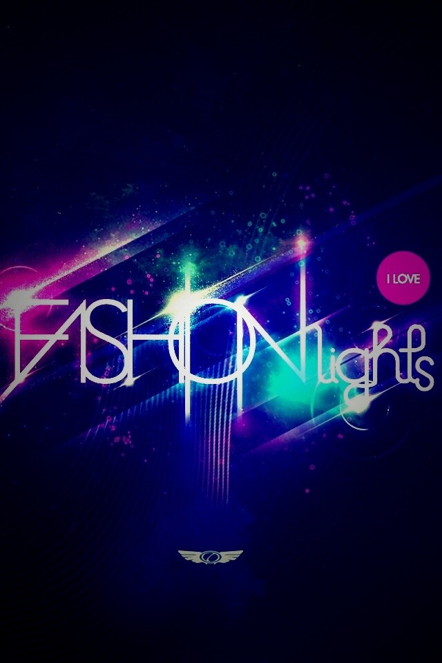 I love fashion lights обои