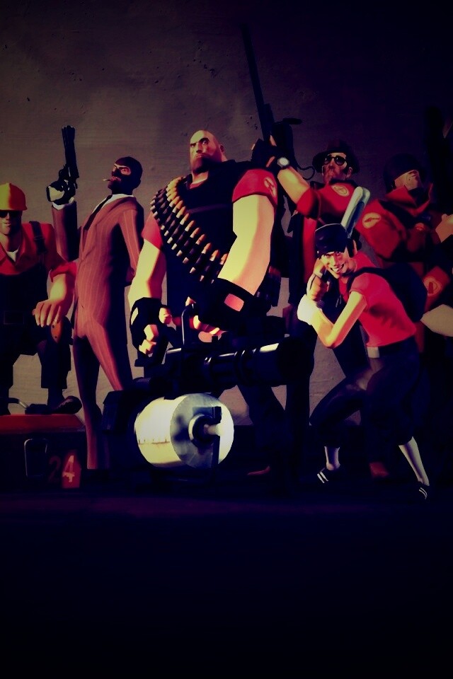 Герои игры Team Fortress 2 обои