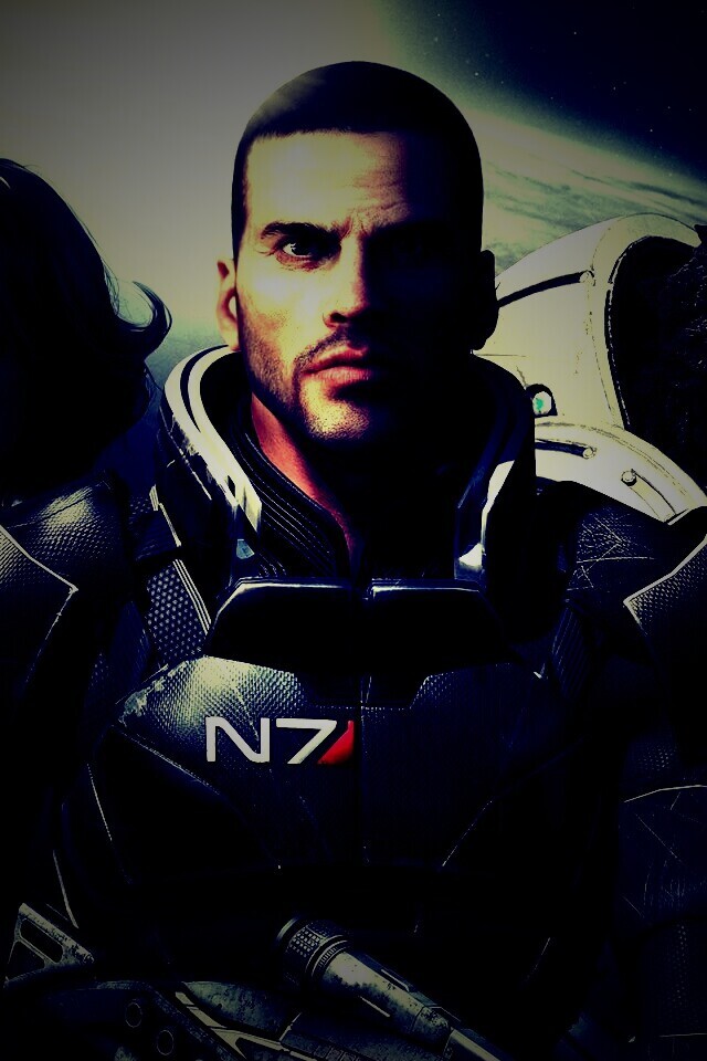 Mass Effect N7 обои