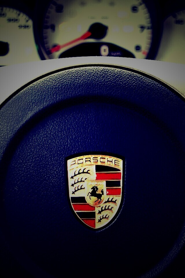 Руль Porshe обои