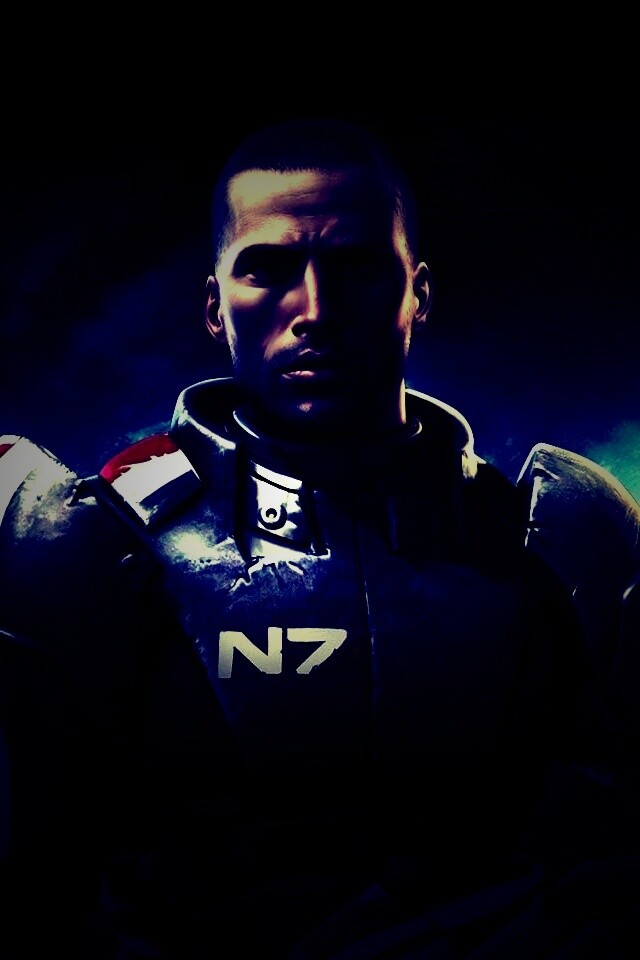 Шепард из Mass Effect обои