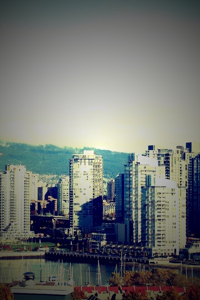 Панорама города обои