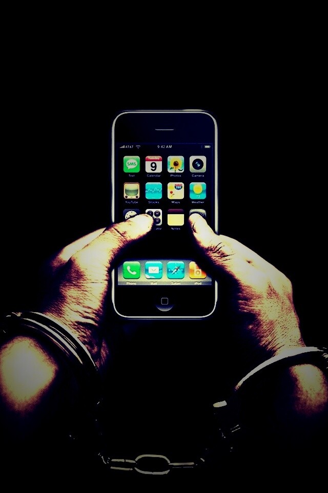 Ты раб своего iPhone обои
