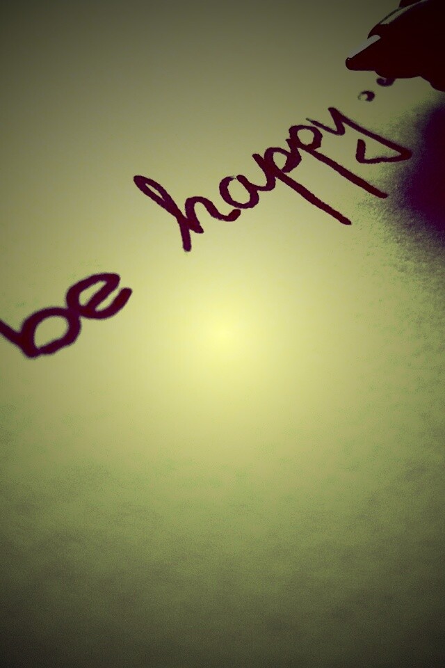 ... be happy ... обои