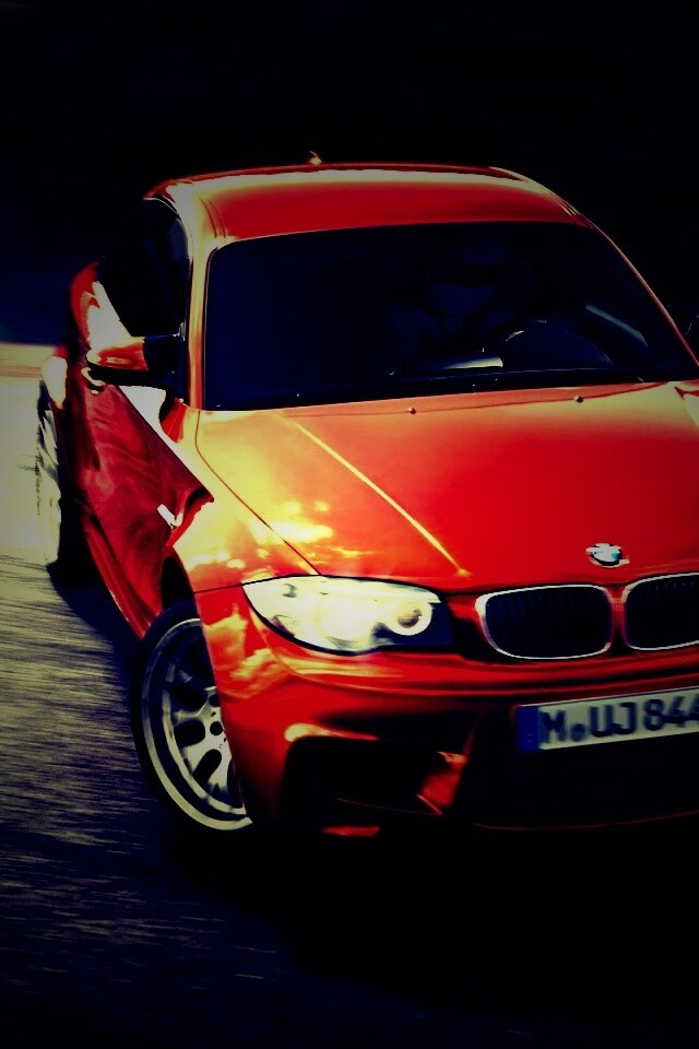 BMW M1 в заносе на треке обои