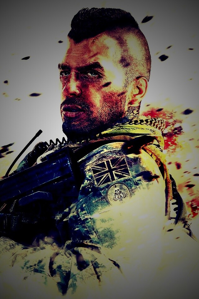 Солдат из COD Modern Warfare обои