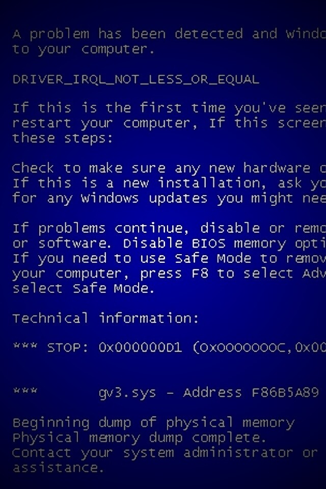 BSOD обои