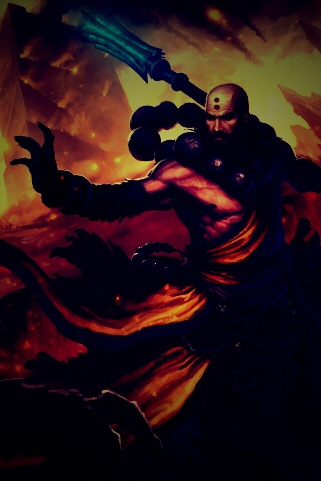 Монах из Diablo 3 обои