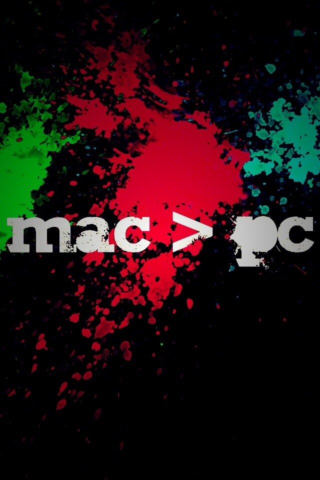 Mac лучше Pc обои