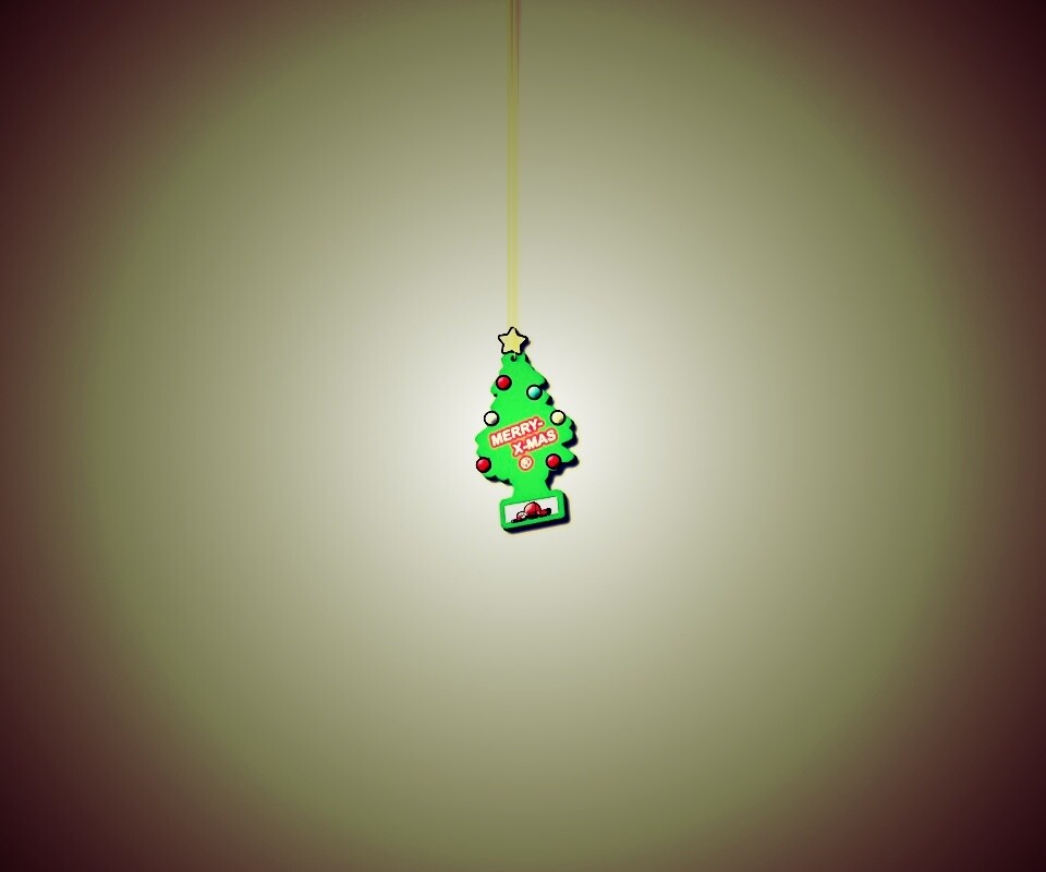 Автомобильны ароматизатор Merry x-mas обои