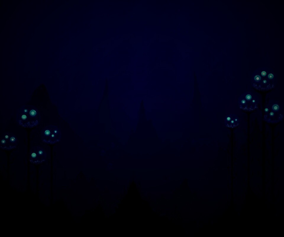 Мрачные горы обои