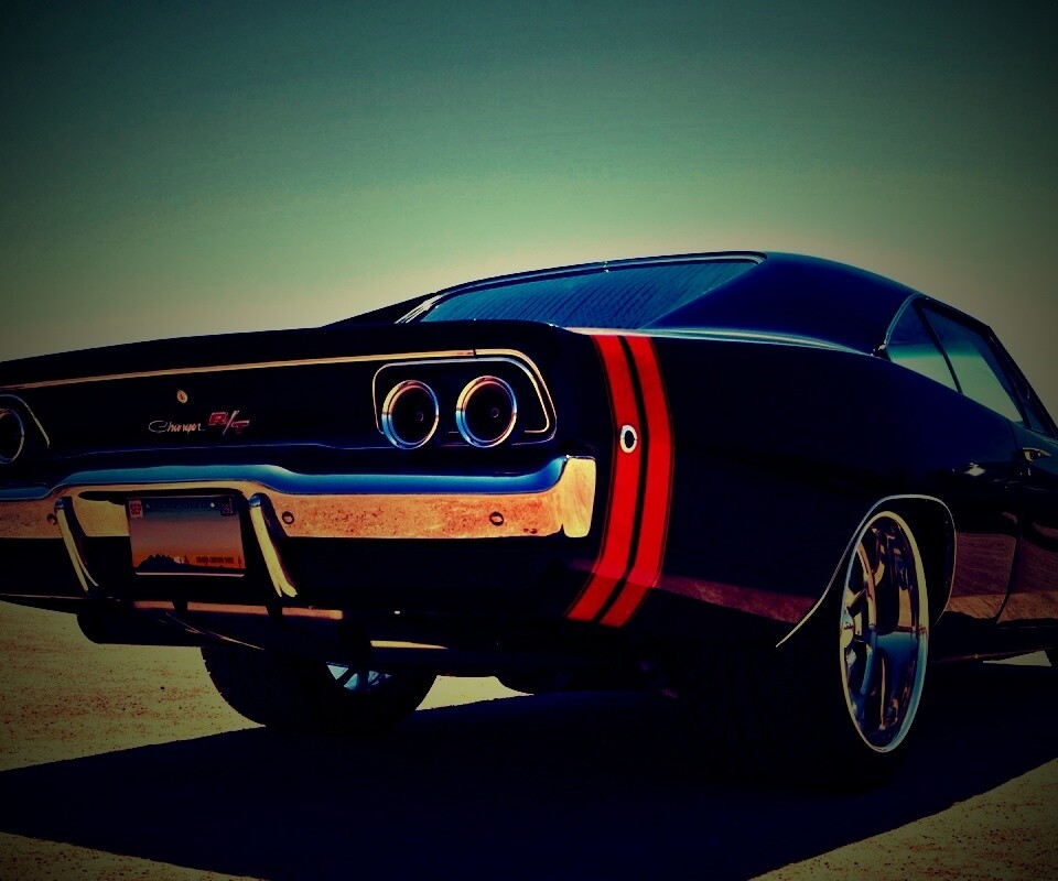 Зад Dodge Charger обои