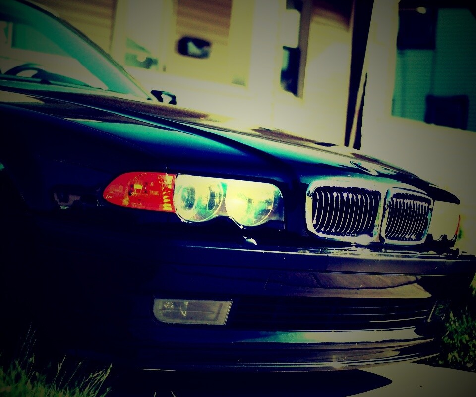 BMW e38 обои