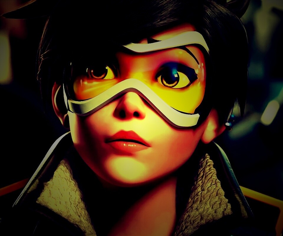 Трейсер из Overwatch обои