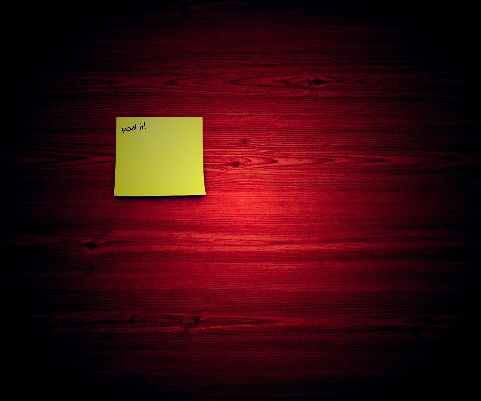 Стикер Post it! обои