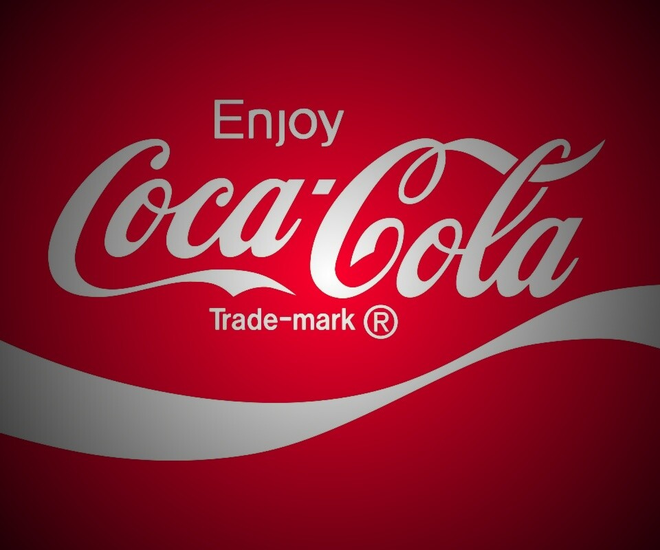 Оригинальный логотип Coca-Cola обои