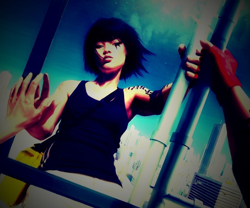 Faith из Mirrors Edge обои