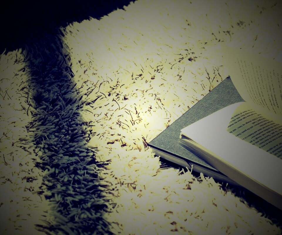 Книга на полу обои
