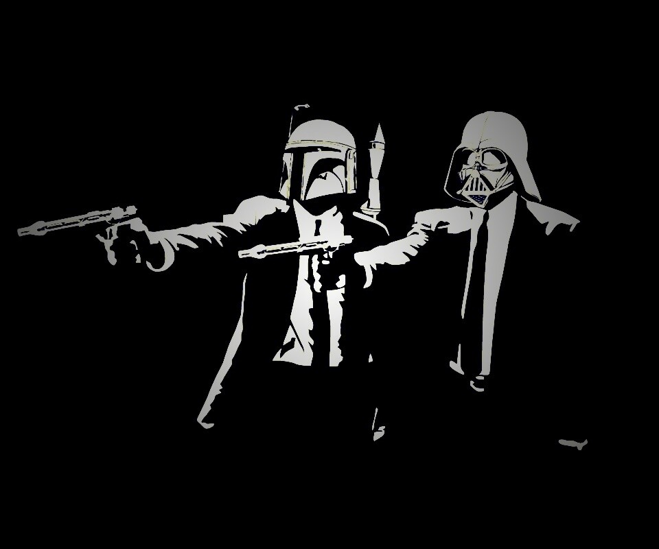 Pulp Fiction в стиле Star Wars обои