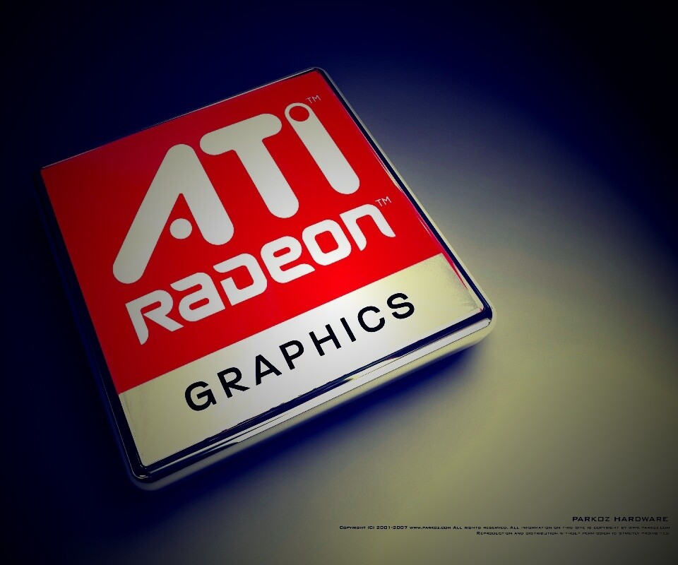 Логотип Ati Radeon Graphics обои