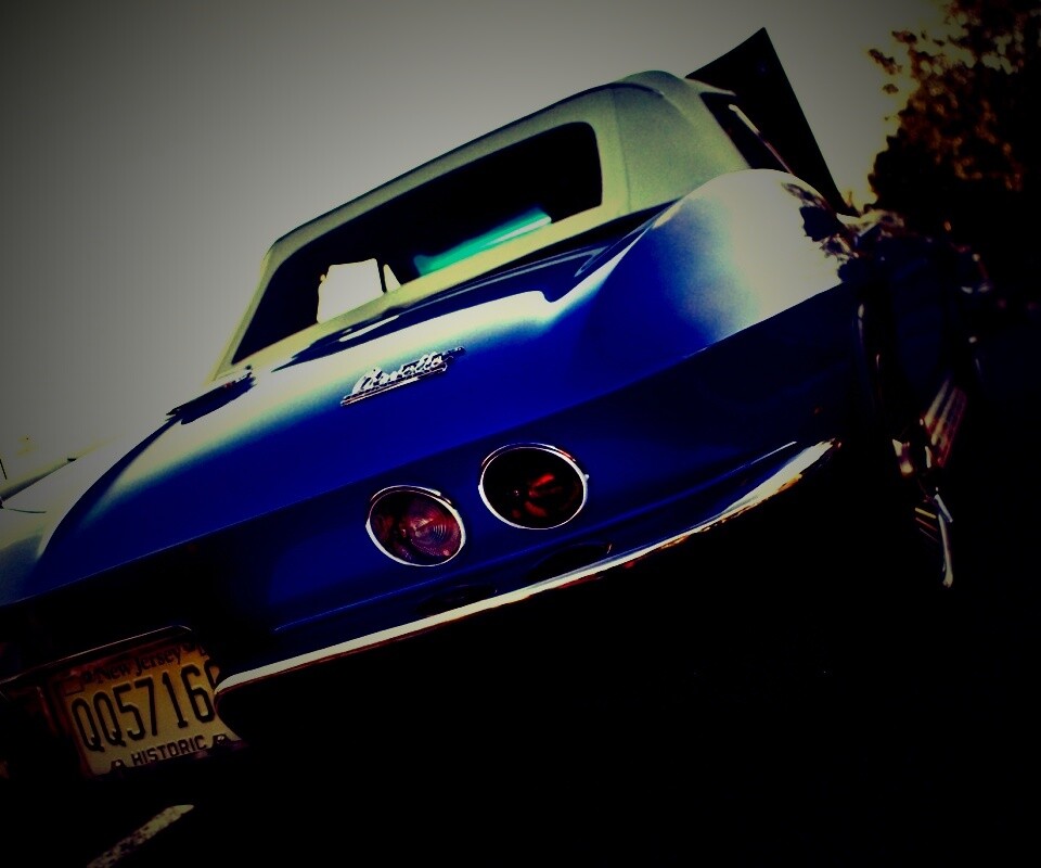 Ретро Chevrolet Corvette обои