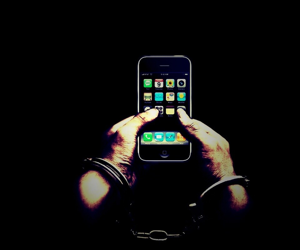 Ты раб своего iPhone обои