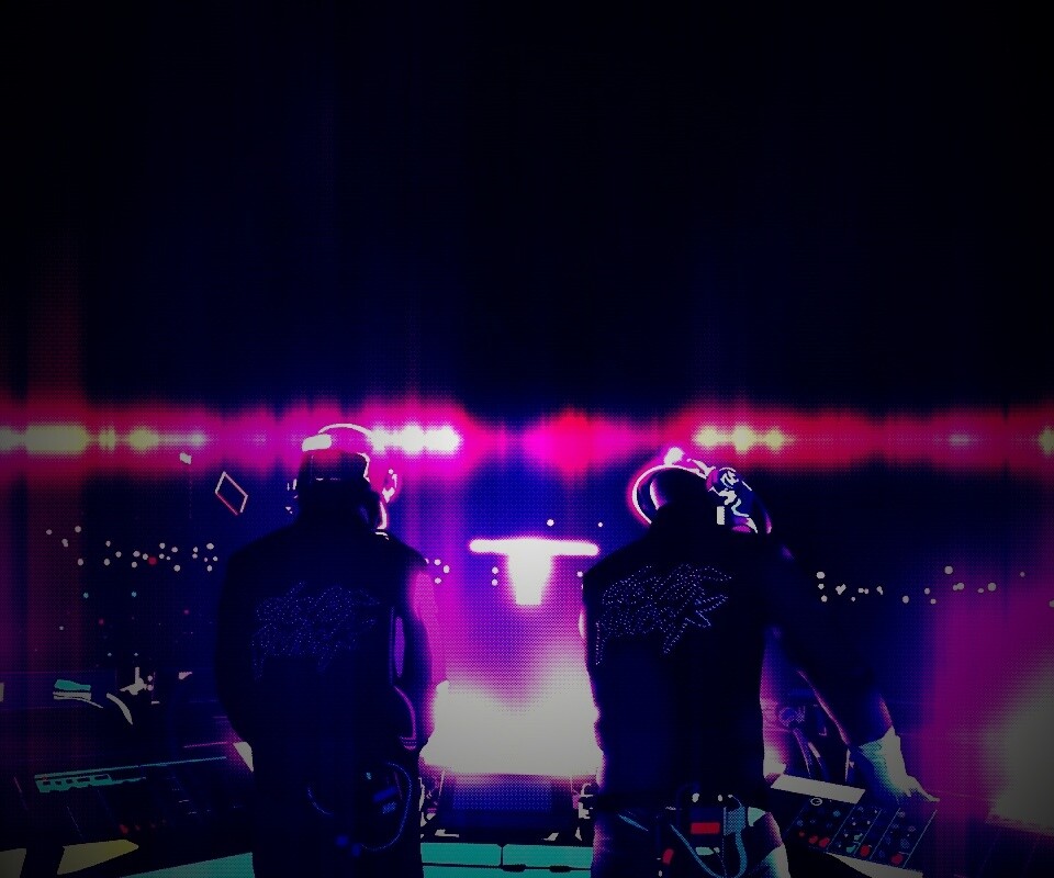 Концерт Daft Punk обои