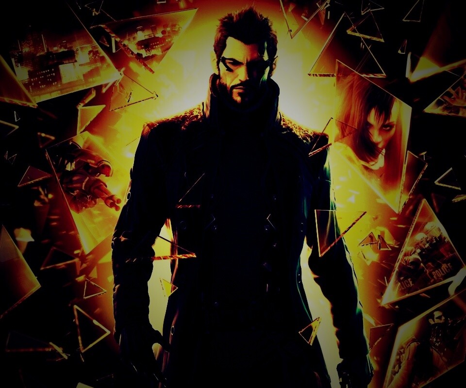Адам Дженсен из Deus Ex : Human Revolution обои