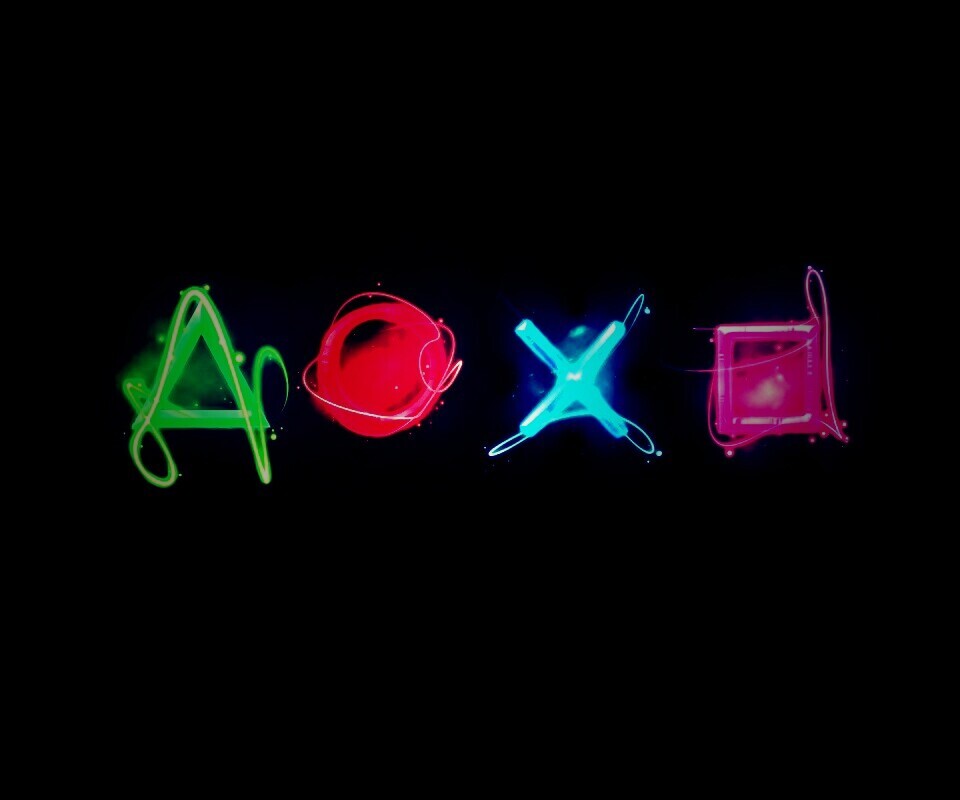 Кнопки контроллера Playstation обои