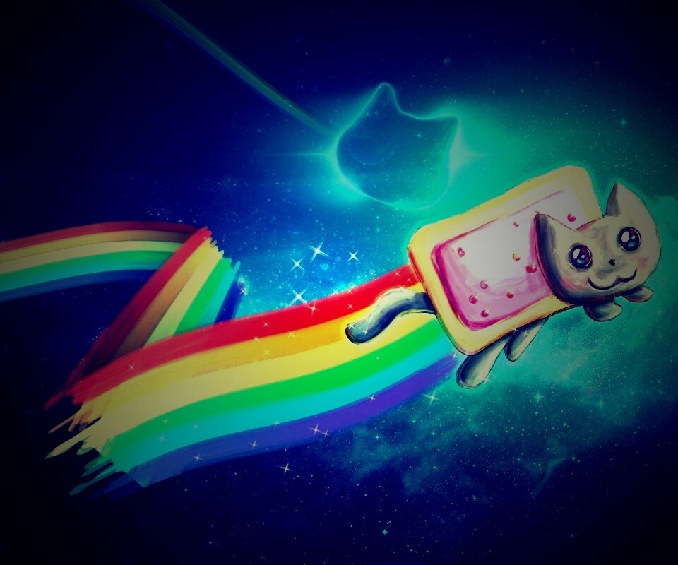 Nyan cat обои