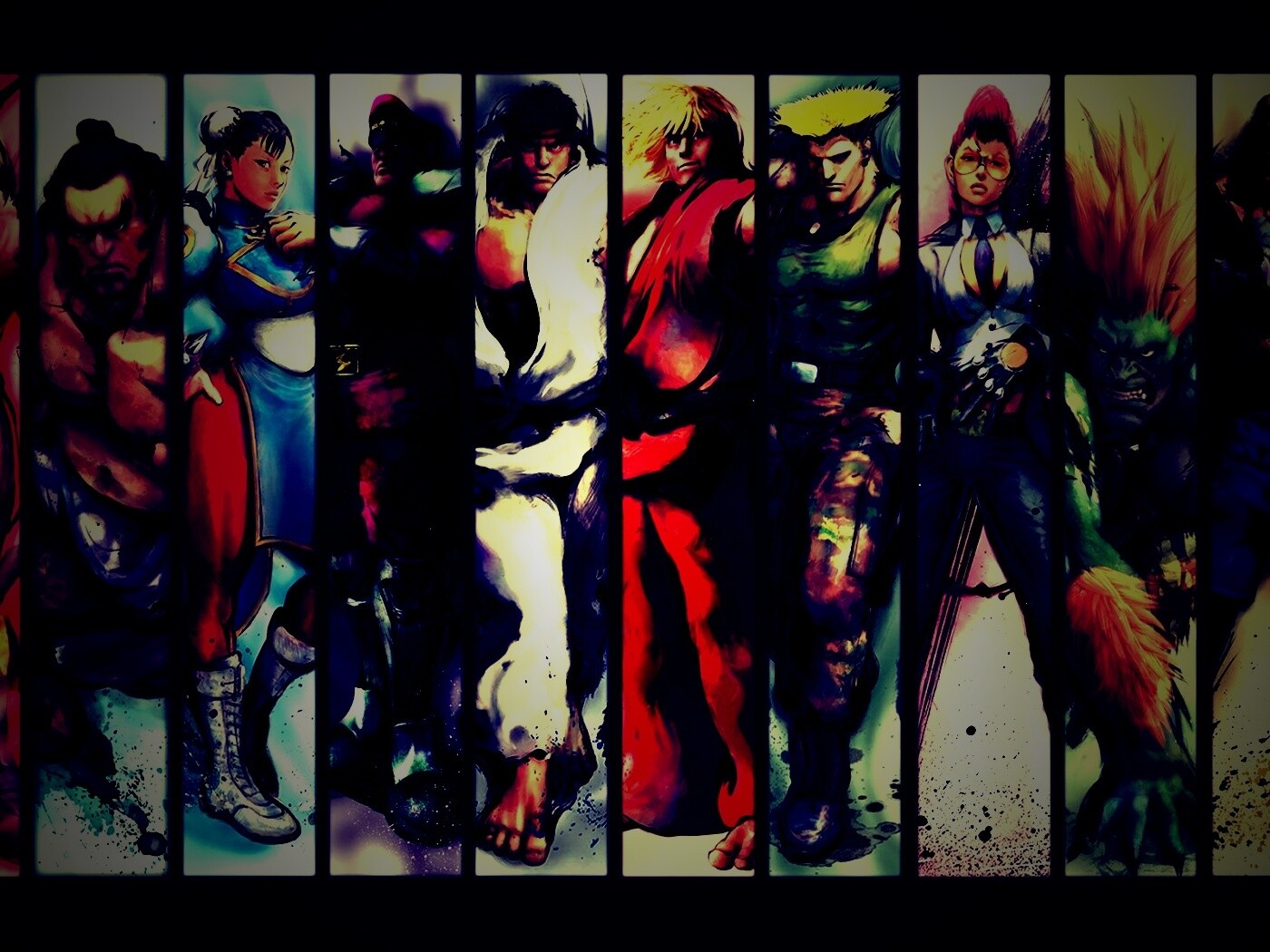 Герои игры Street FIghter обои