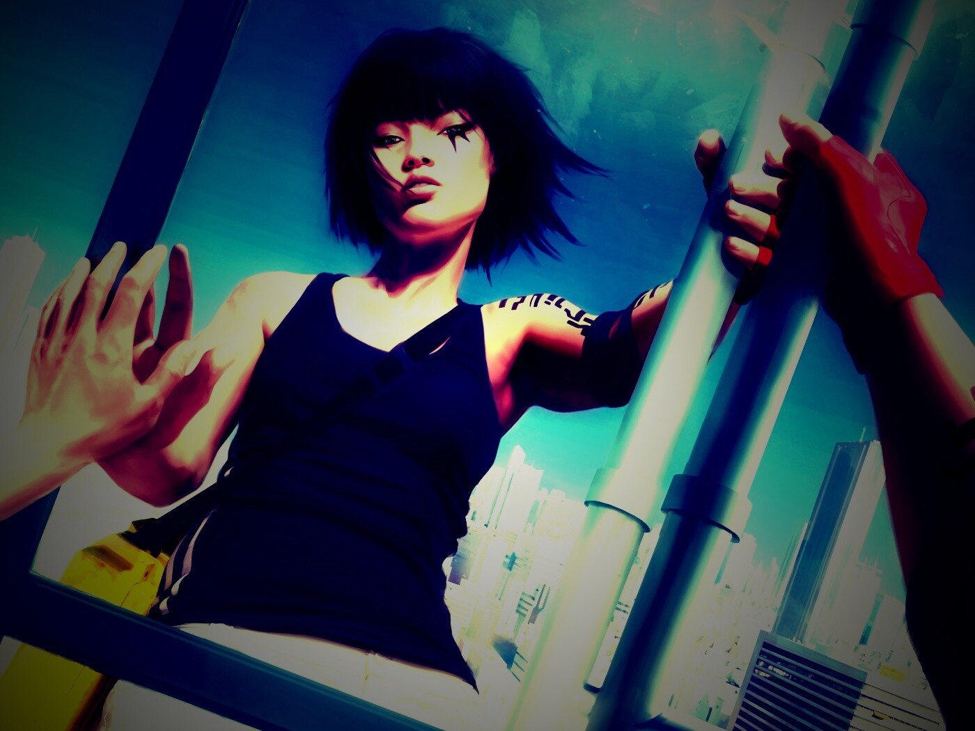 Faith из Mirrors Edge обои
