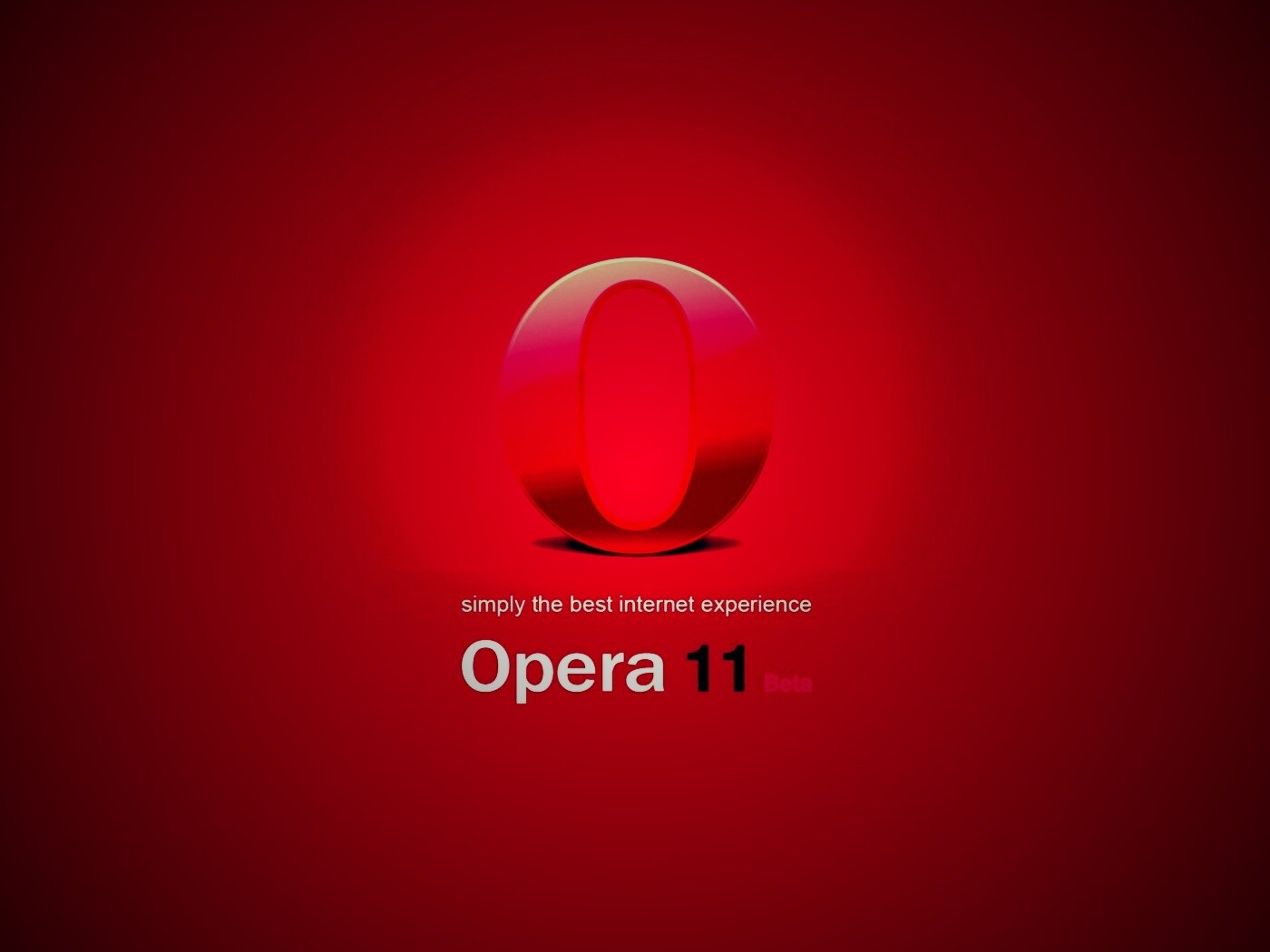 Opera 11 обои