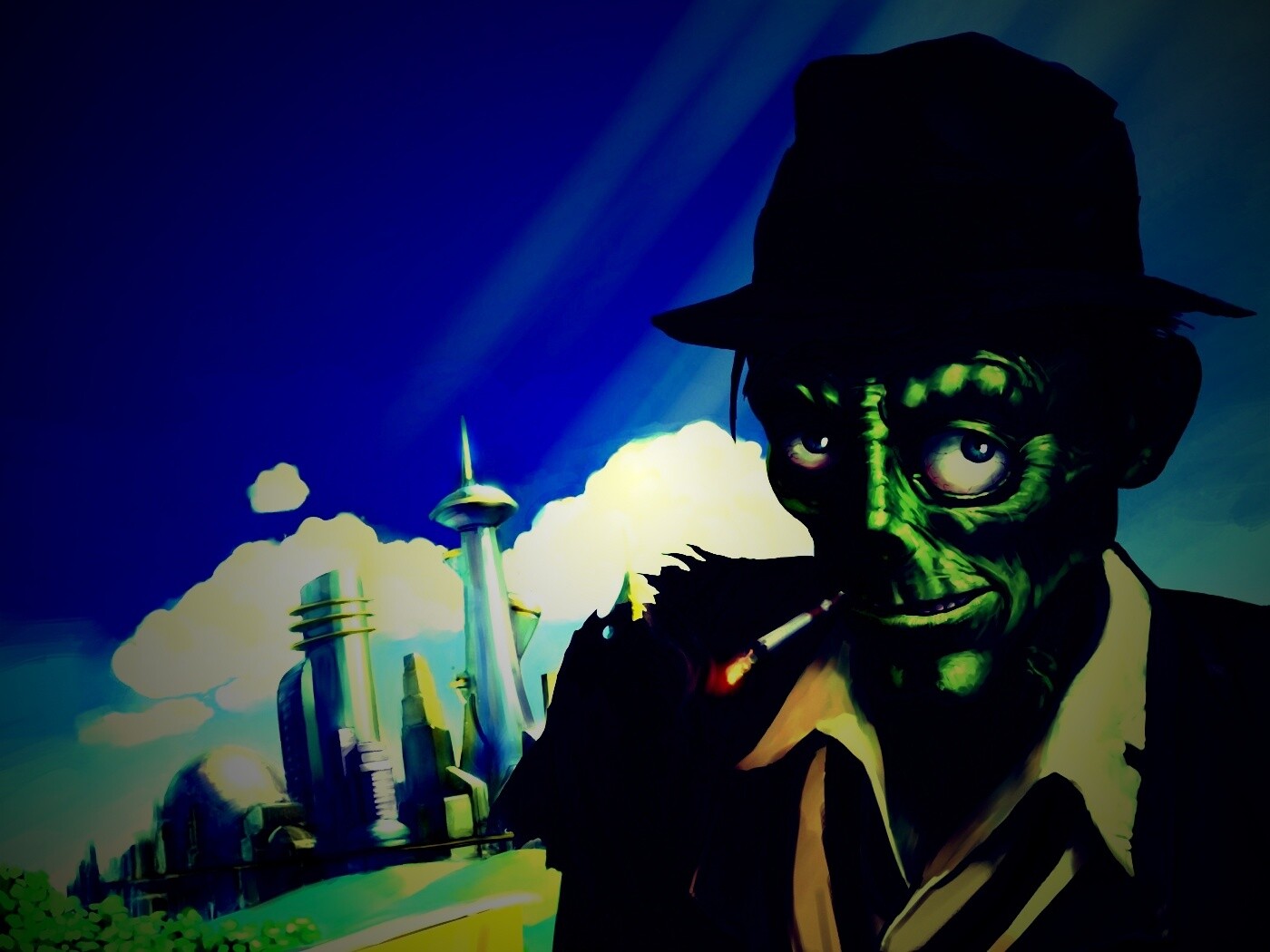 Stubbs the zombie обои