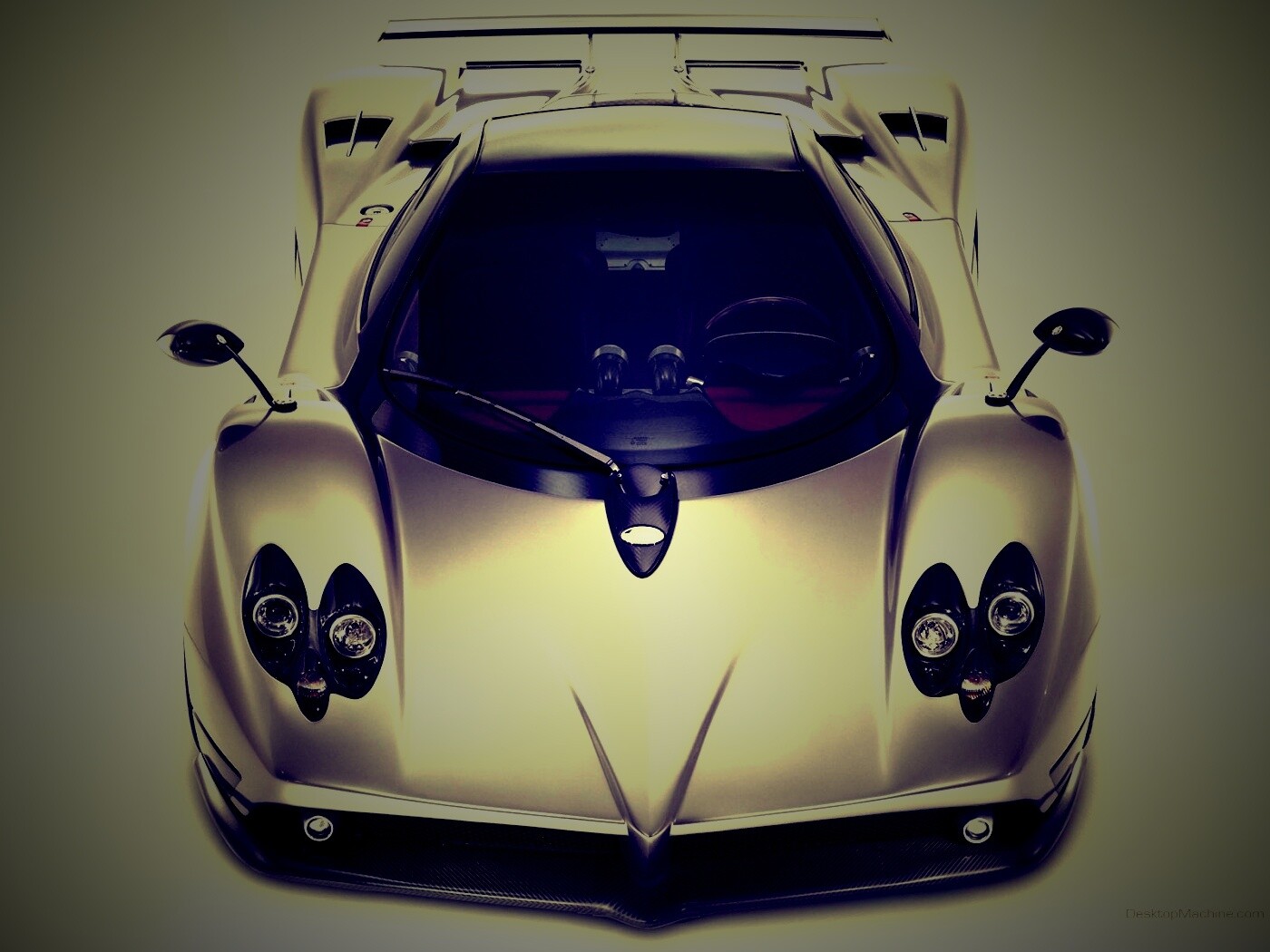 Pagani Zonda спереди обои