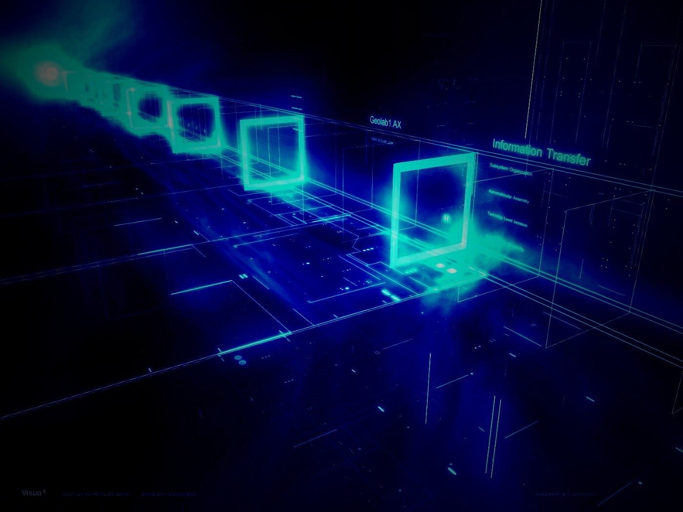 Информационный поток обои