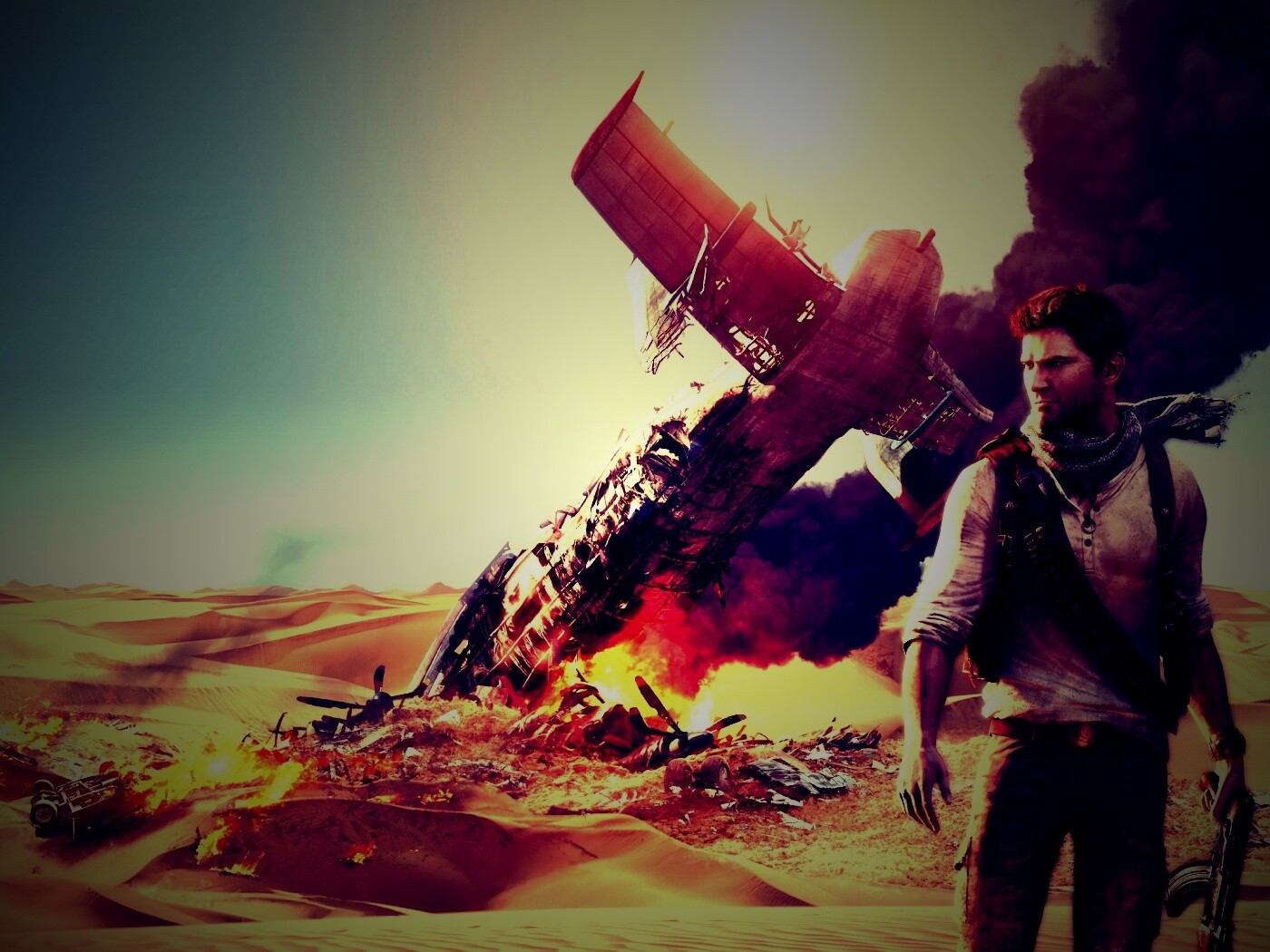 Uncharted 3 : Drakes deception обои
