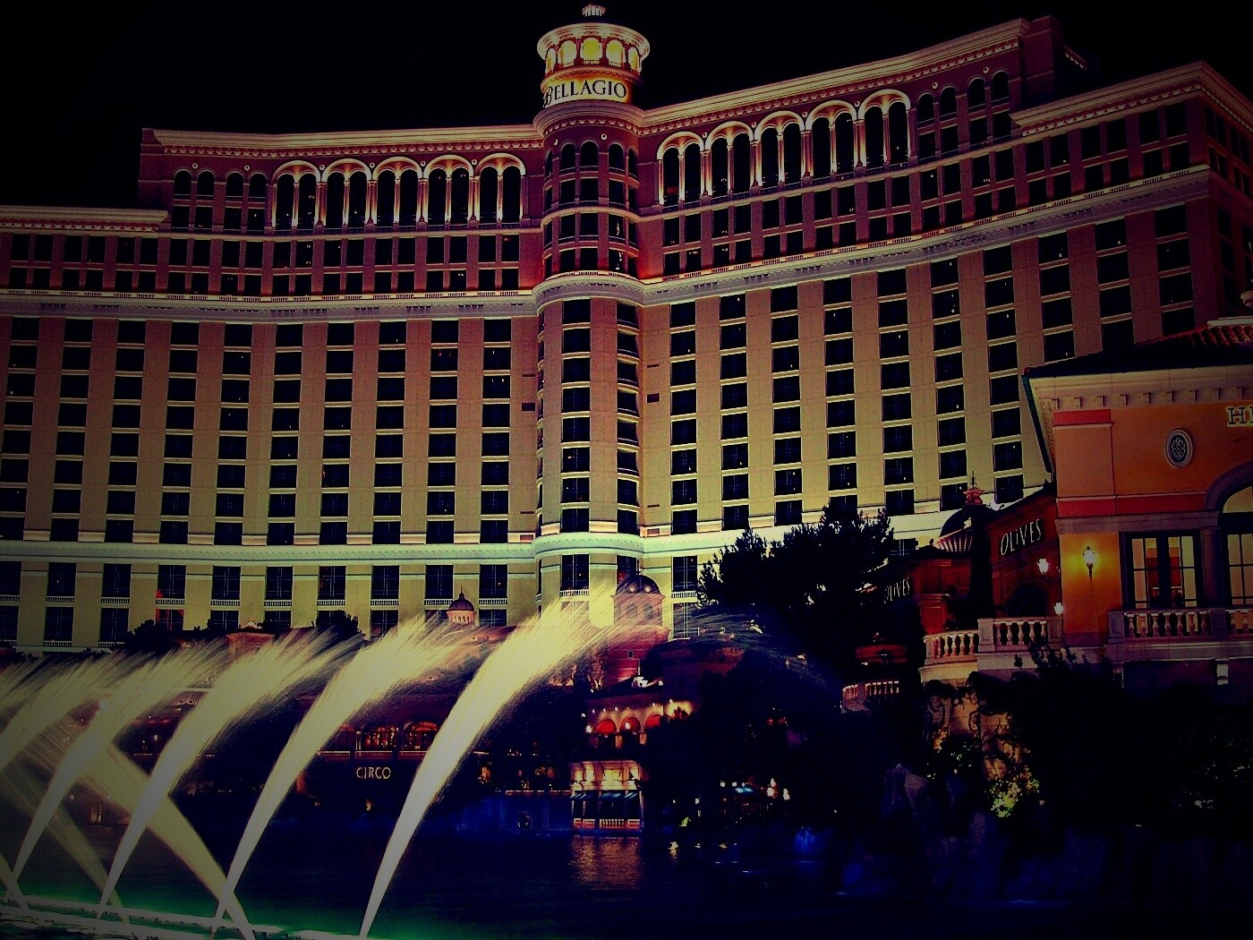 Казино Bellagio в Лас-Вегасе обои