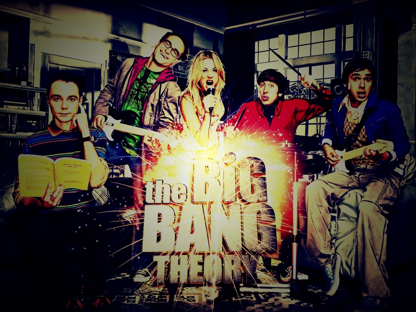 The Big Bang theory обои
