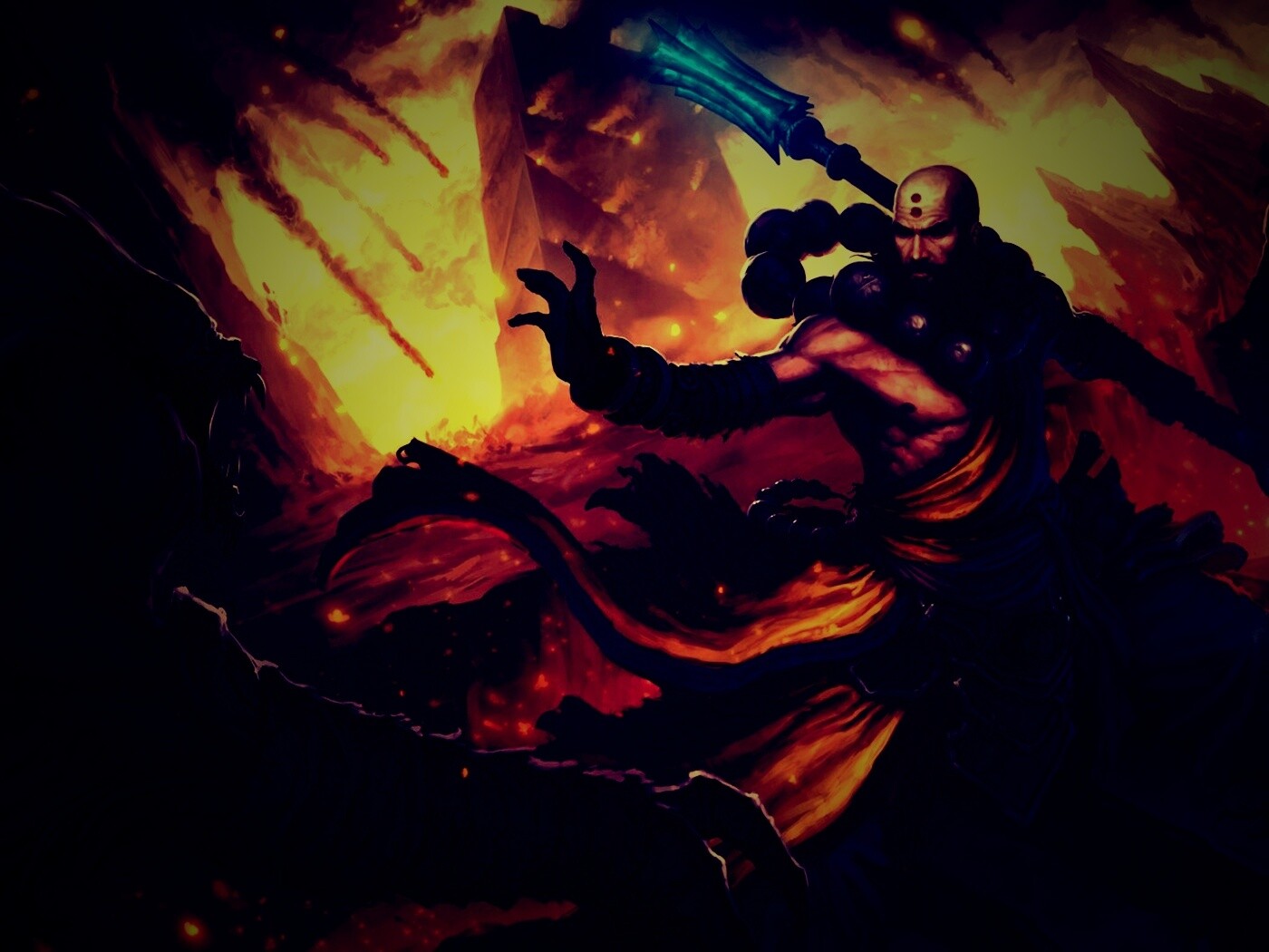 Монах из Diablo 3 обои