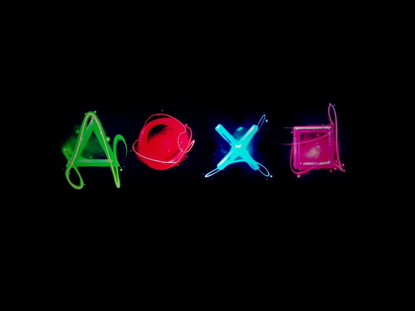 Кнопки контроллера Playstation обои