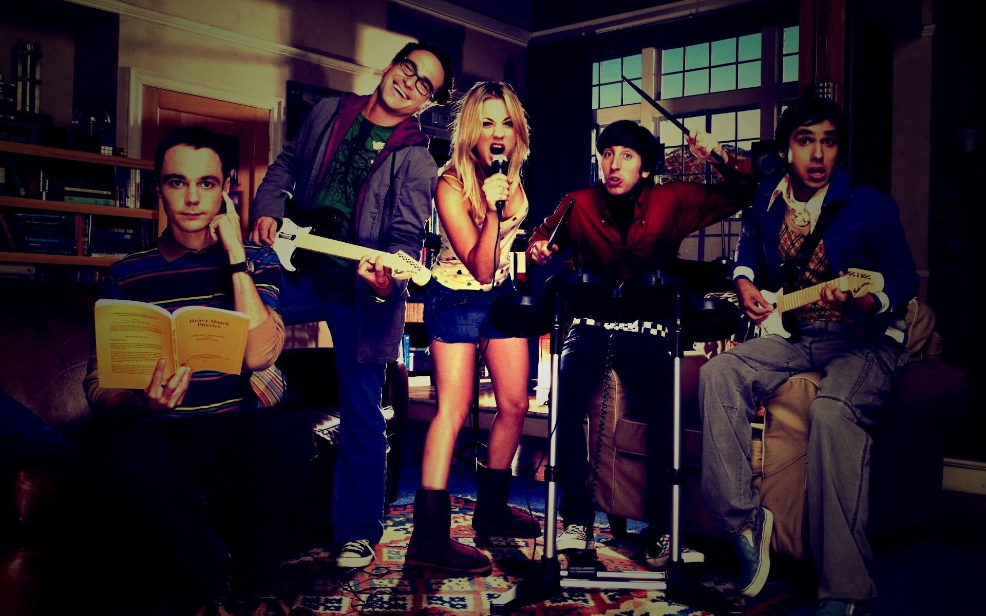 Теория большого взрыва обои