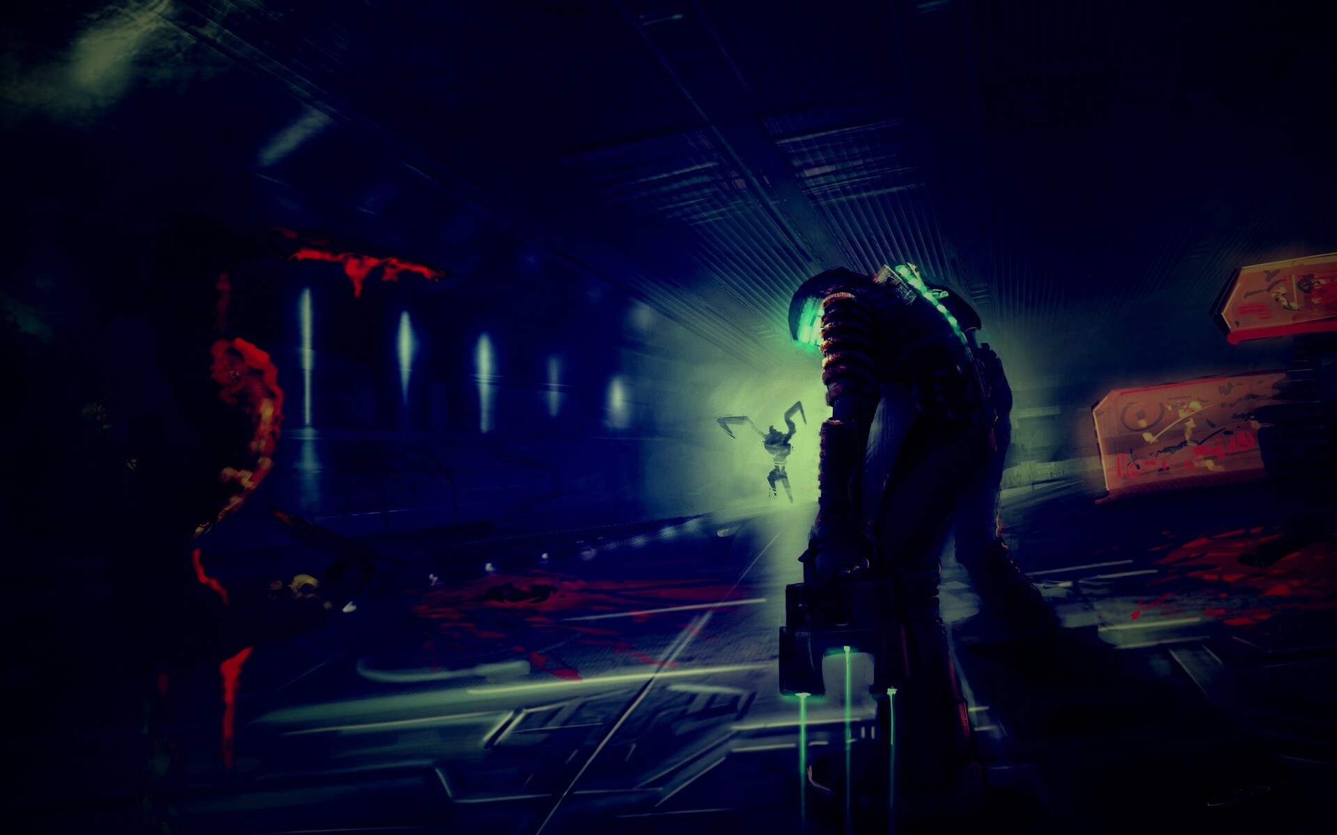 Фан арт Dead Space обои