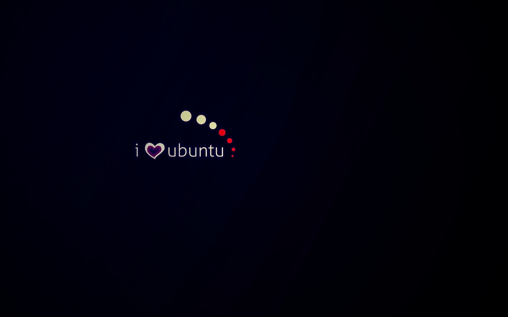 Я люблю убунту обои