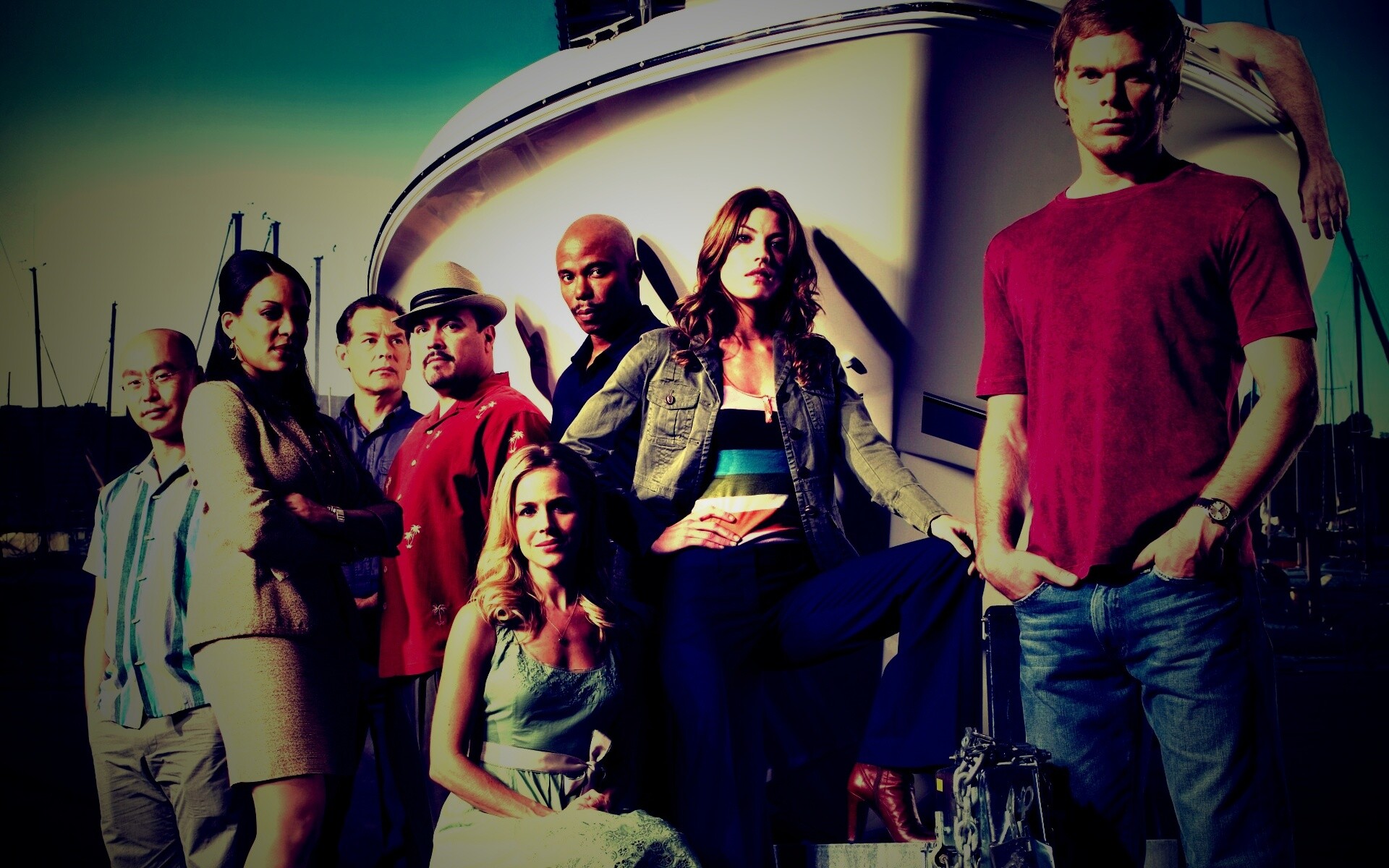 Персонажи сериала Dexter обои