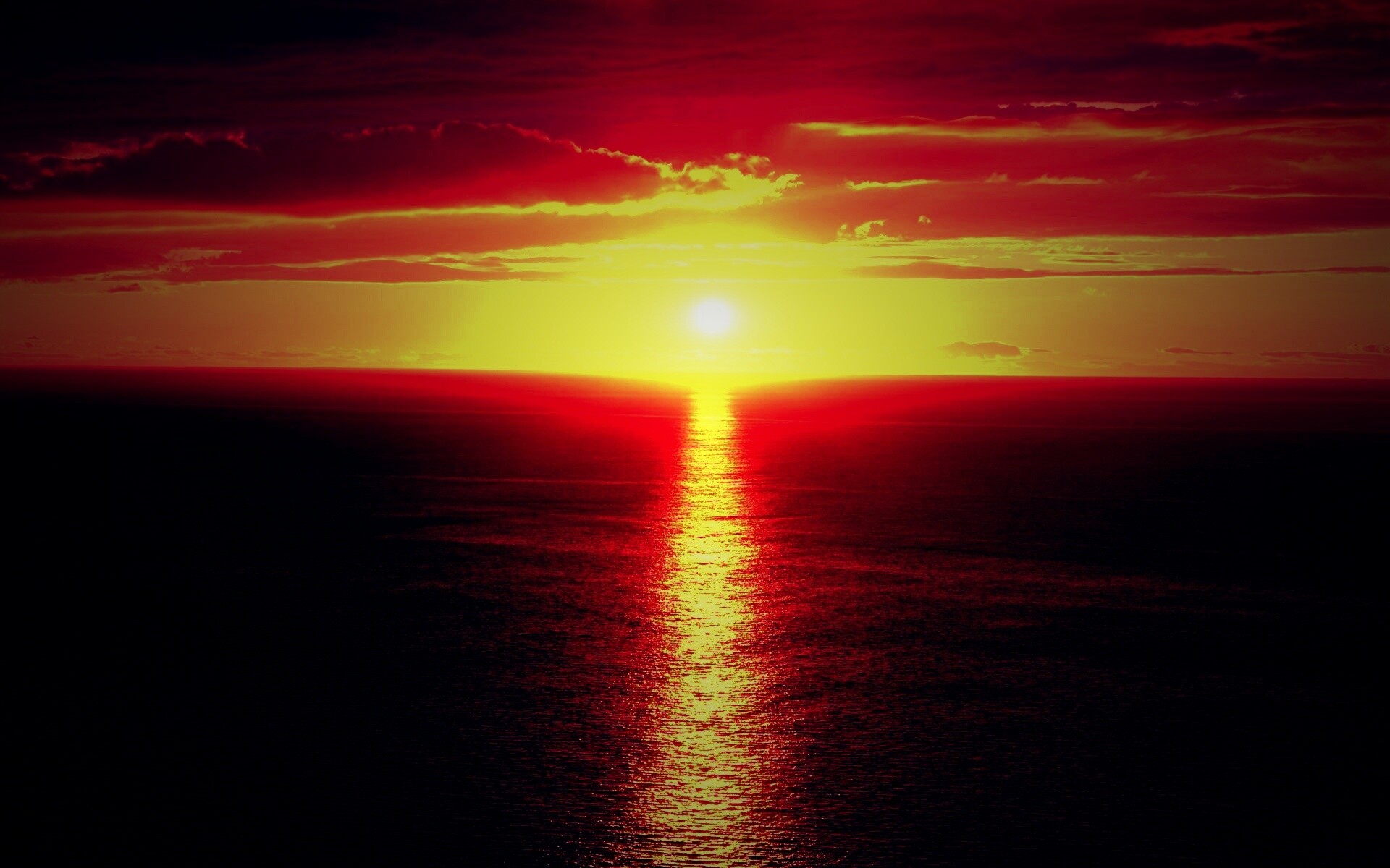 На закате солнца - 11 фото